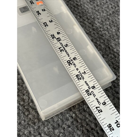 Lot Of (8) Vintage Empty VHS Plastic Clamshell Storage Cases #2 - Picture 6 of 8